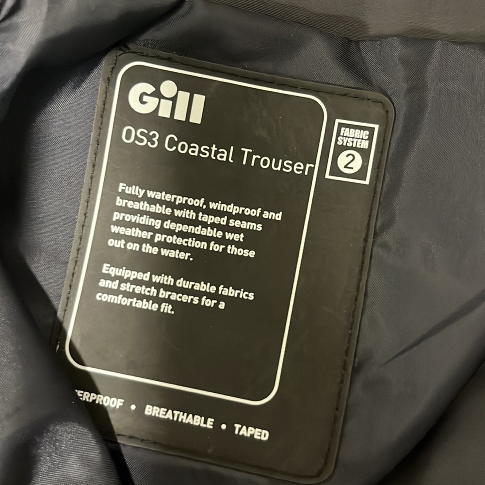 GILL - OS3 COASTAL TROUSERS USA 8 - Picture 5 of 5